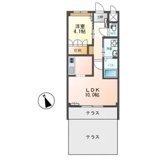 La・Luce(ラ・ルーチェ)【2階】の間取り