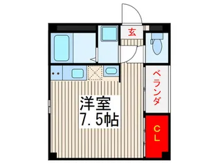 Porte Bleue【1階】の間取り