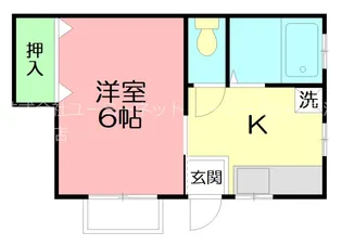 カーデンテラス【1階】の間取り
