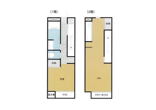 ジェンティーレ高槻の間取り