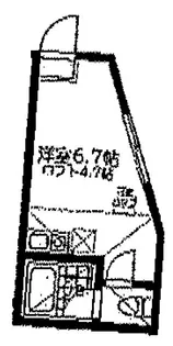 ユナイト生麦ピンクパンサー【1階】の間取り