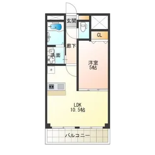 シュテルンハイム【3階】の間取り