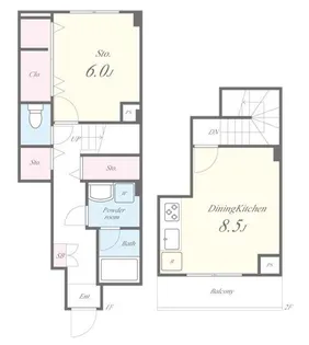 ホヌ オハマの間取り