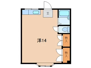 エルカワムラ寺裏【3階】の間取り