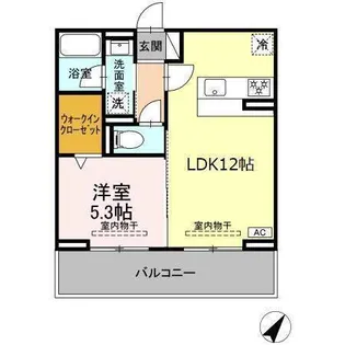 セレーナ東静岡の間取り