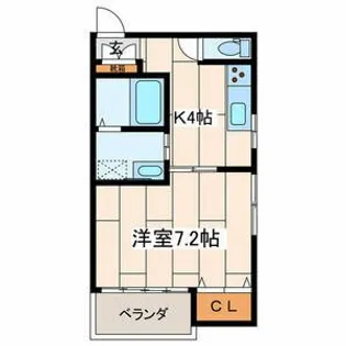 AYA【2階】の間取り