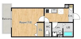 ジーメゾン岩槻西町【1階】の間取り