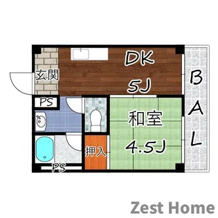 エメラルド立花パート2【3階】の間取り