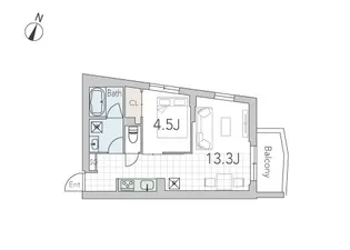 GranDuo学芸大学3【3階】の間取り