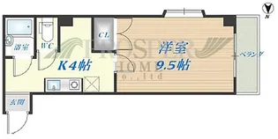 コンフォート布施【2階】の間取り