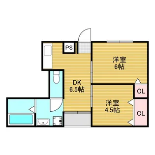 瑞和ビル【5階】の間取り