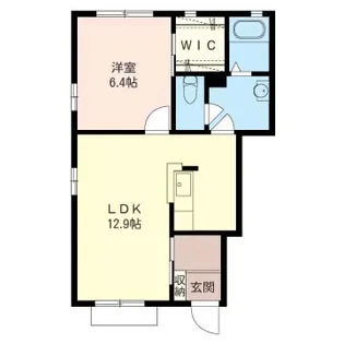 メゾン・シャルマン【1階】の間取り