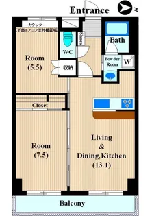 Lumiere Reve【2階】の間取り