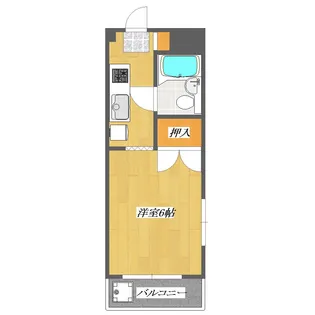 アップルハウス【3階】の間取り