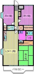 シャルマン島村【3階】の間取り
