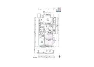 BELISTA白鳥【13階】の間取り