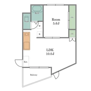 トーレタケダ【2階】の間取り