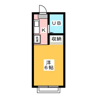 子安コーポ【2階】の間取り