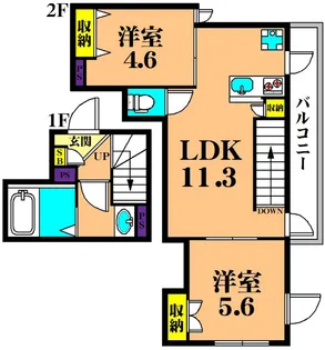 La Luce【1階】の間取り