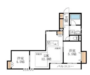 CONCERTO【2階】の間取り