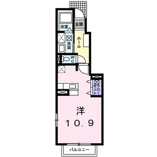 アネシス・参番館【1階】の間取り