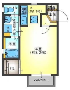 Ange【1階】の間取り