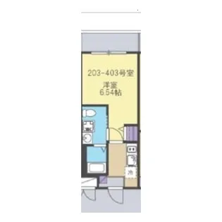 Eau・Clair Mitsuzawa【3階】の間取り