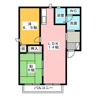 ガーデンハイツ下沼 E棟【2階】の間取り