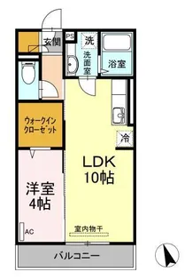 スリー・スターIII号館 A B【3階】の間取り