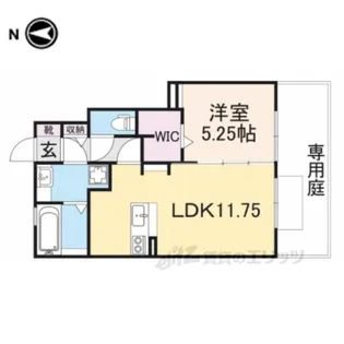 エスポワール1【1階】の間取り