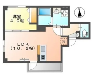 BAJIRA【2階】の間取り