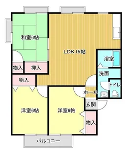 セジュールKOA【2階】の間取り