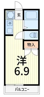 ウィナーズハイツII【2階】の間取り
