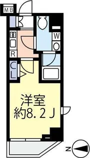 グランヴァン大島【7階】の間取り