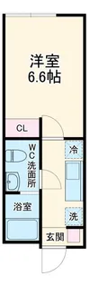 プレジール草加【3階】の間取り