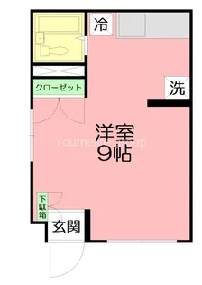 エクレールK真田【1階】の間取り