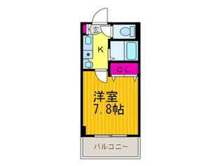 生駒カレッジシティII【2階】の間取り