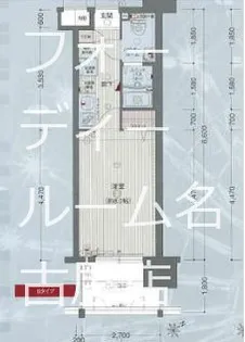プレサンスmiu新栄【11階】の間取り