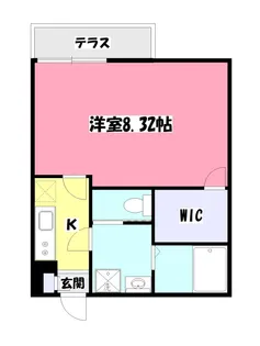 パークサイド清瀬【2階】の間取り