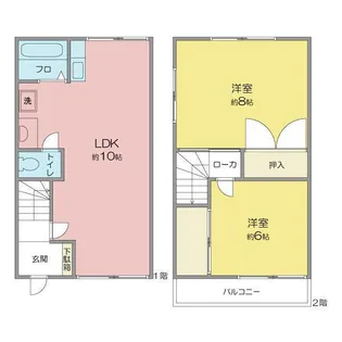 エクセラ藤の間取り