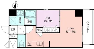 BUENA東幸町【6階】の間取り