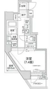 アイルプレミアム本駒込【5階】の間取り