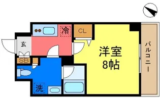 ミライズ新小岩マーロ【3階】の間取り