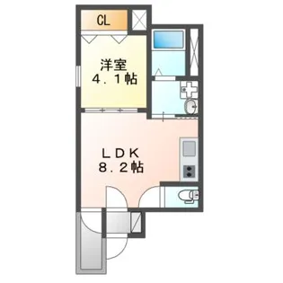 FDS吹田I番館【1階】の間取り