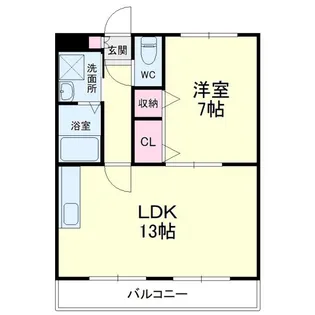 ラ・セフィーロVII【3階】の間取り