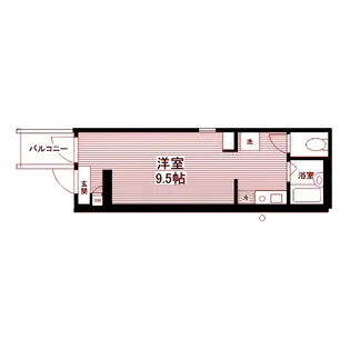 フォルトゥーナ横浜井土ヶ谷【2階】の間取り