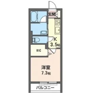レジデンス大和【3階】の間取り
