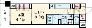 ドゥーエ早稲田【2階】の間取り