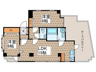 シュゼル三浦【5階】の間取り