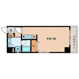 ピュア・ドーム1010【4階】の間取り